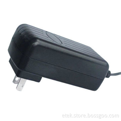25W Switching Power Adapter with 90 to 264V AC Input Voltages/1.3A Input Current with UL Approval